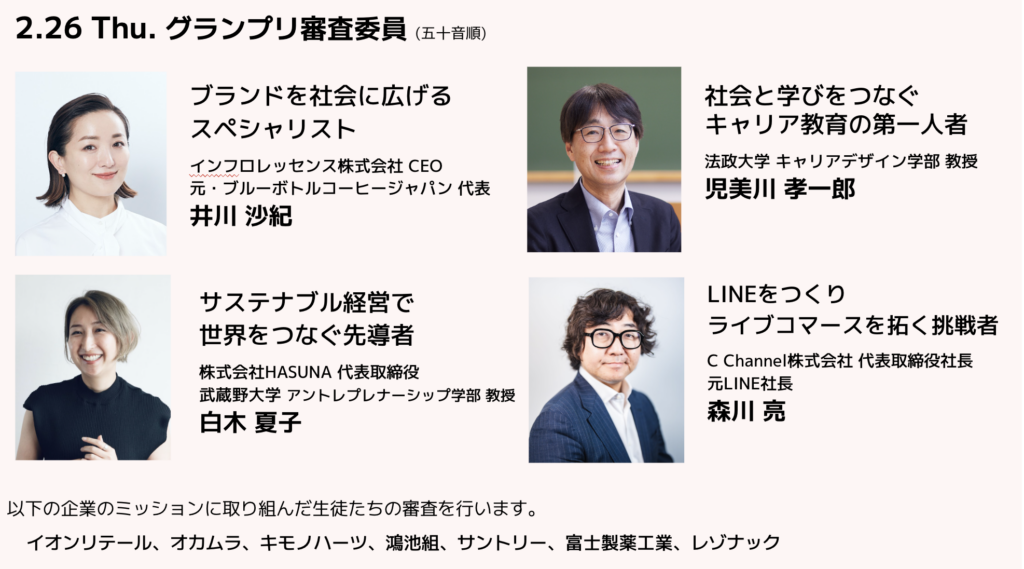 「クエストカップ2026 全国大会」審査委員決定! 宇宙物理学博士や映画監督、多様な領域のイノベーターらが 中高生と向き合い審査します。